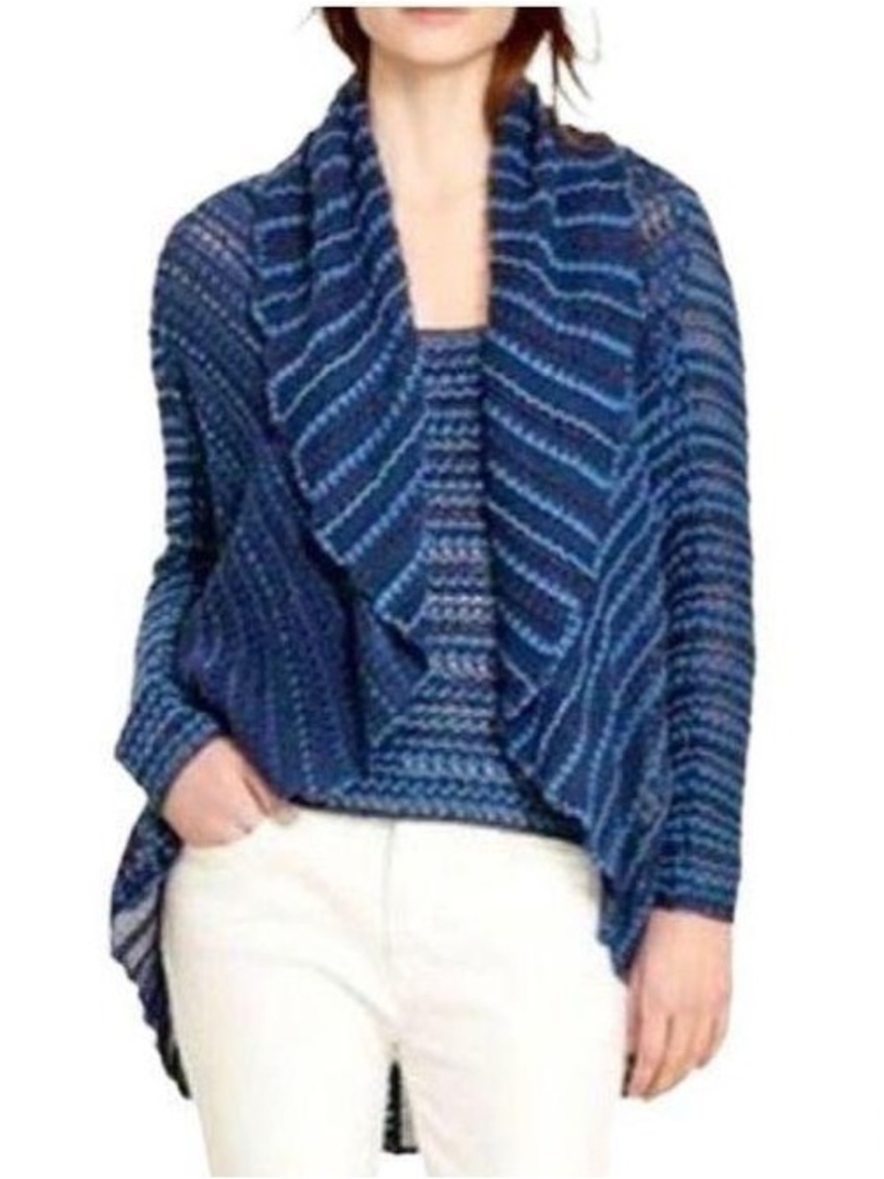 Lauren Ralph Lauren Open Knit Cardigan Size S/M